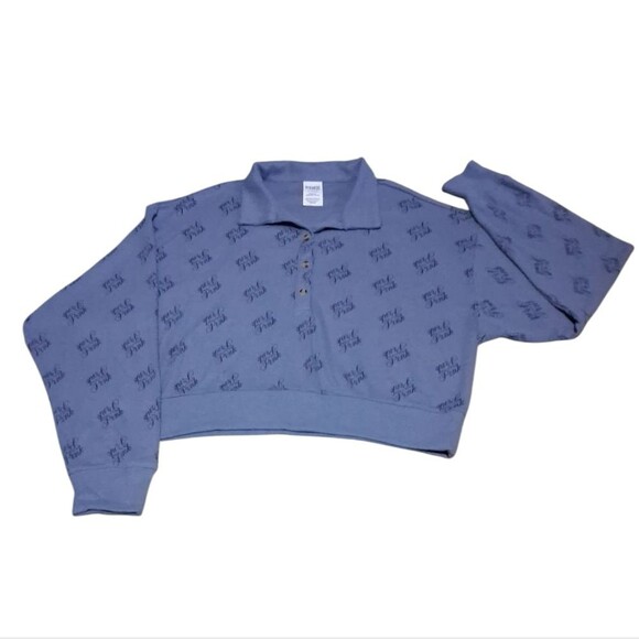 Thermal sleep shirt PINK Victoria's Secret Dusty Iris color size L - Picture 2 of 5